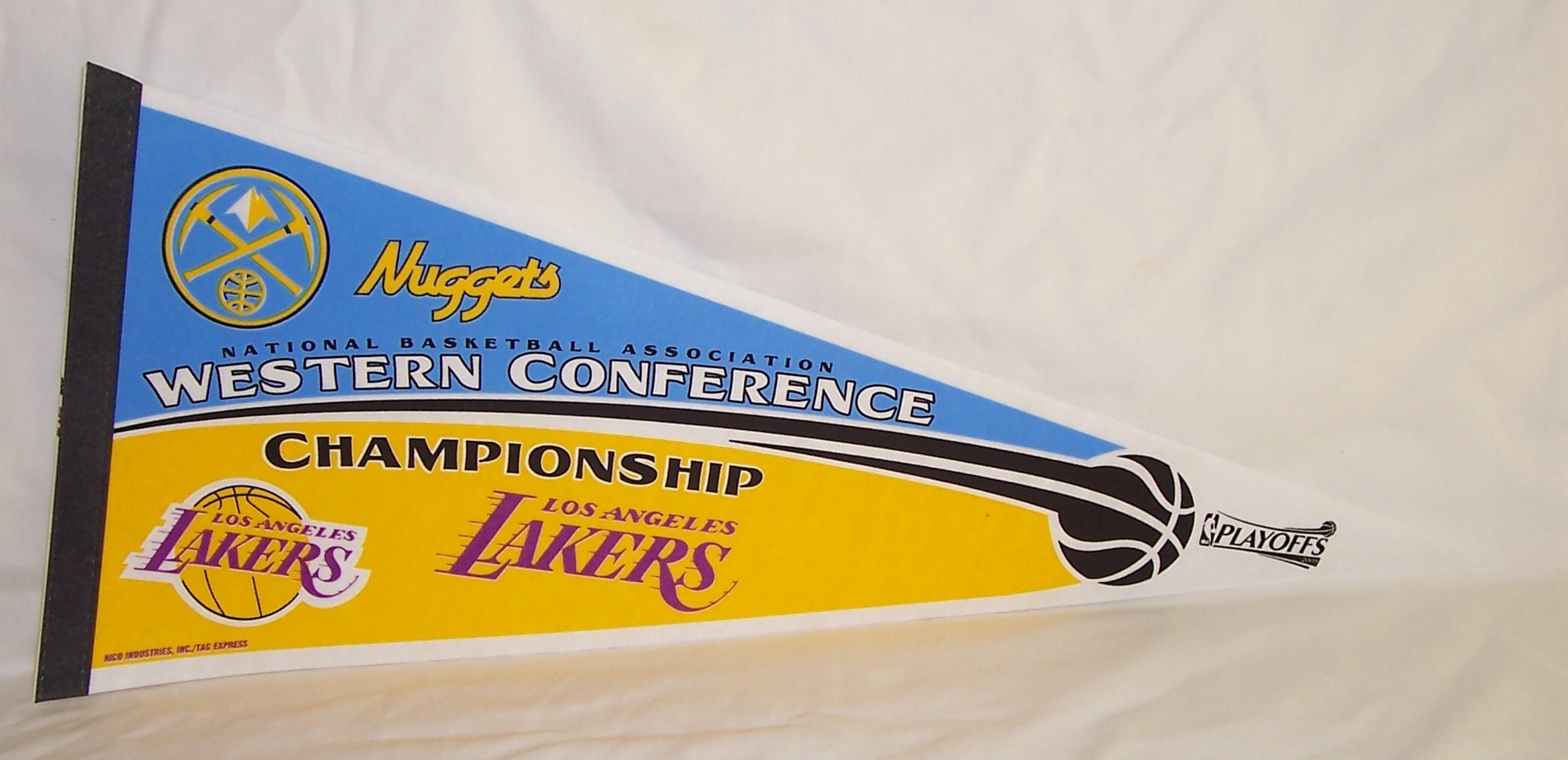 NBA Los Angeles Lakers 2004 Western Conference Champions The Finals Pennant